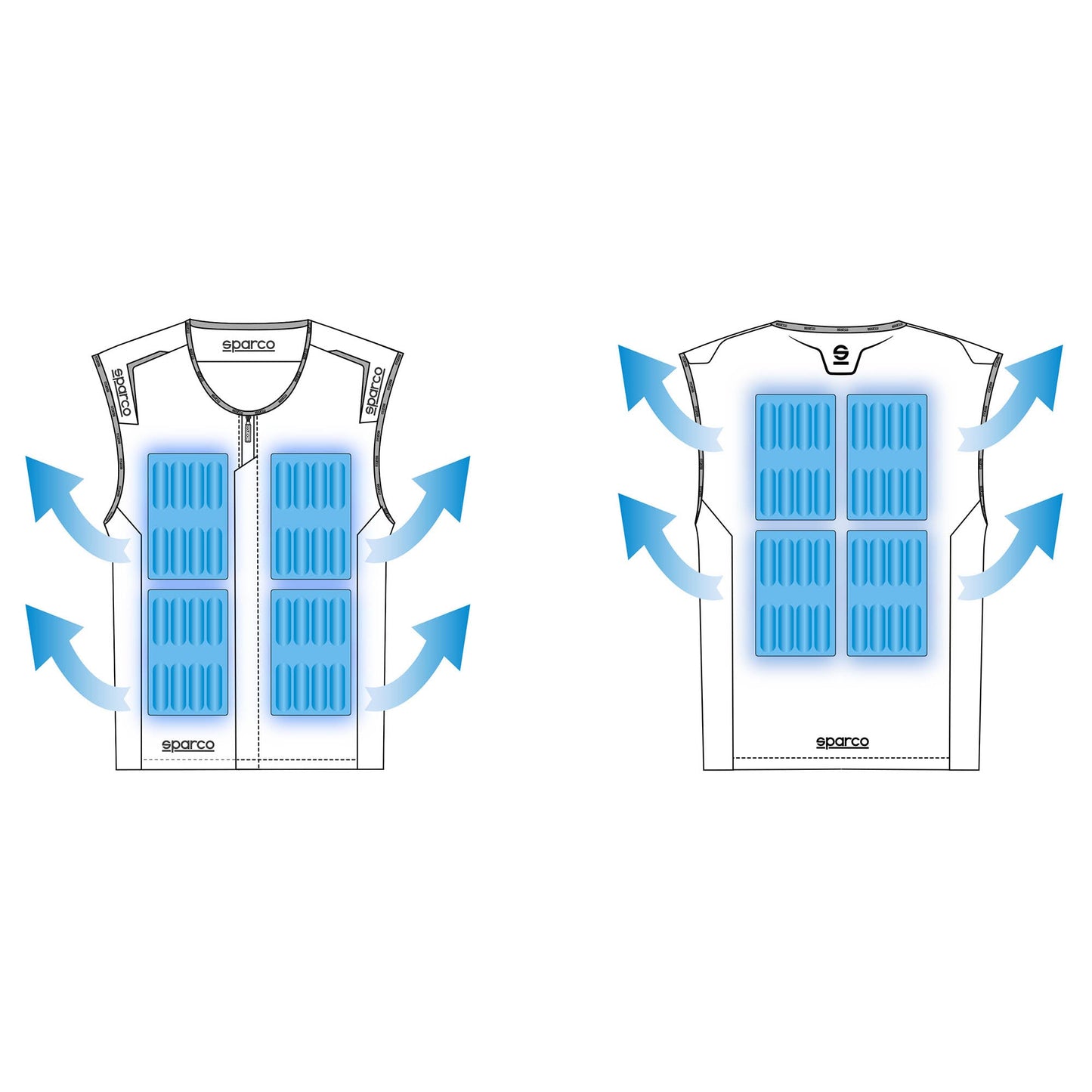 Sparco Ice-Vest Cooling Vest