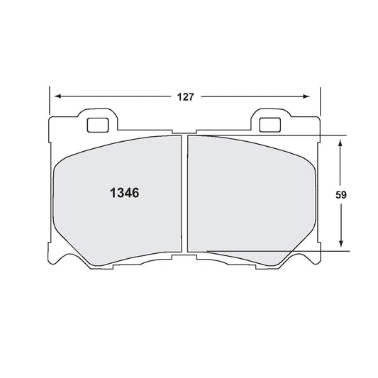 Performance Friction 1346.01.16.44 Racing Pad - 01 Compound