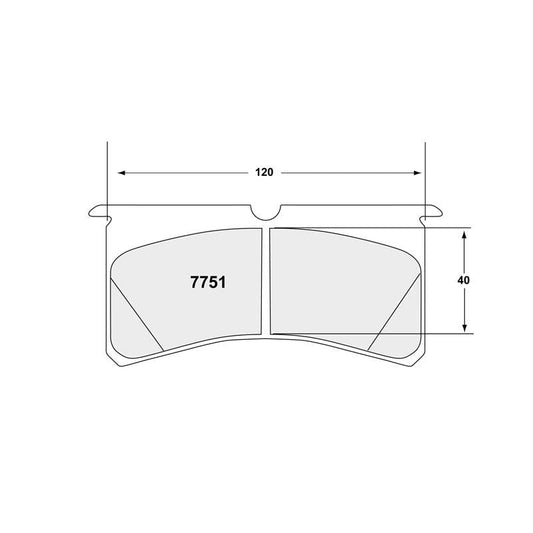 Performance Friction 7751.01.20.44 Racing Pad - 01 Compound