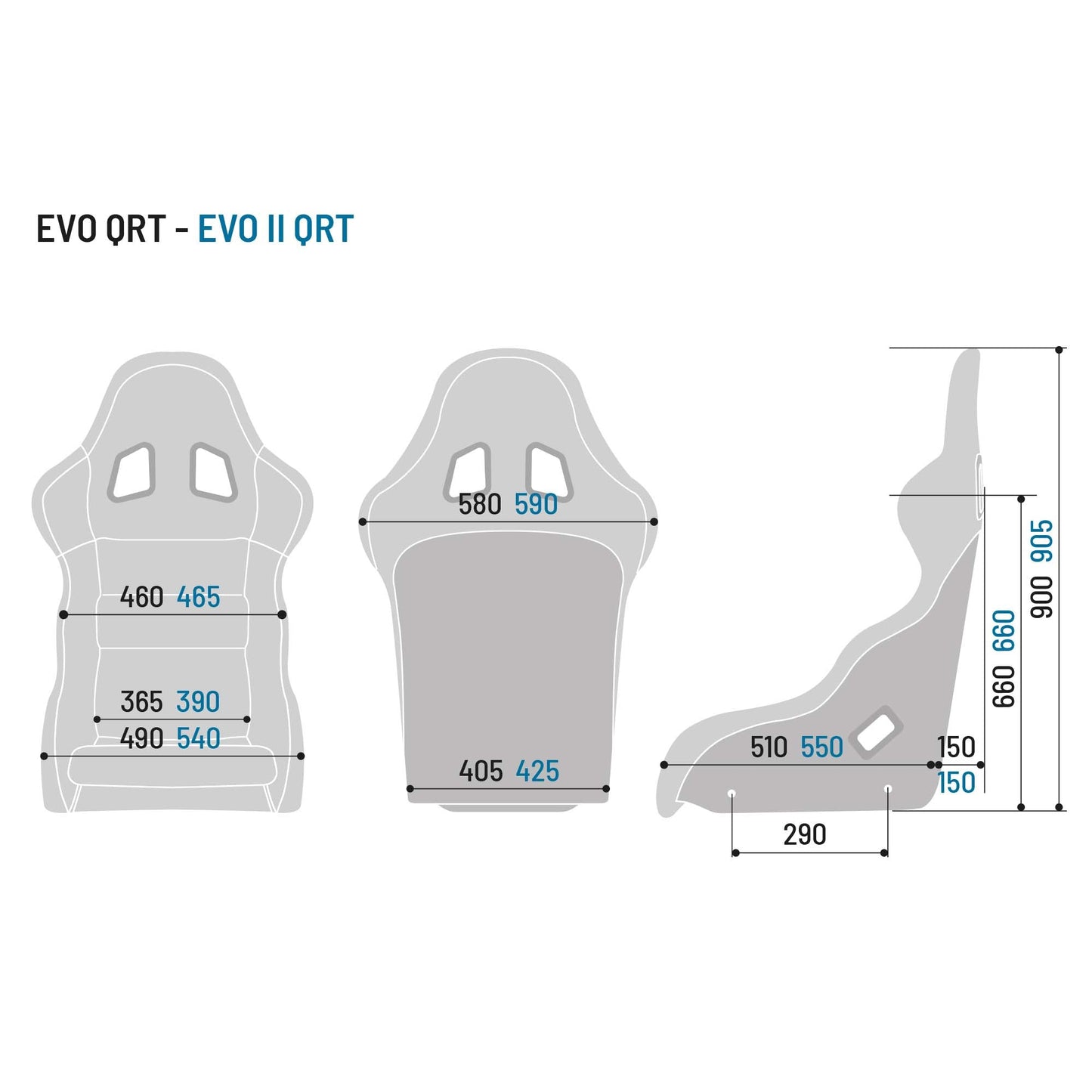 Sparco Evo L QRT Fiberglass Racing Seat