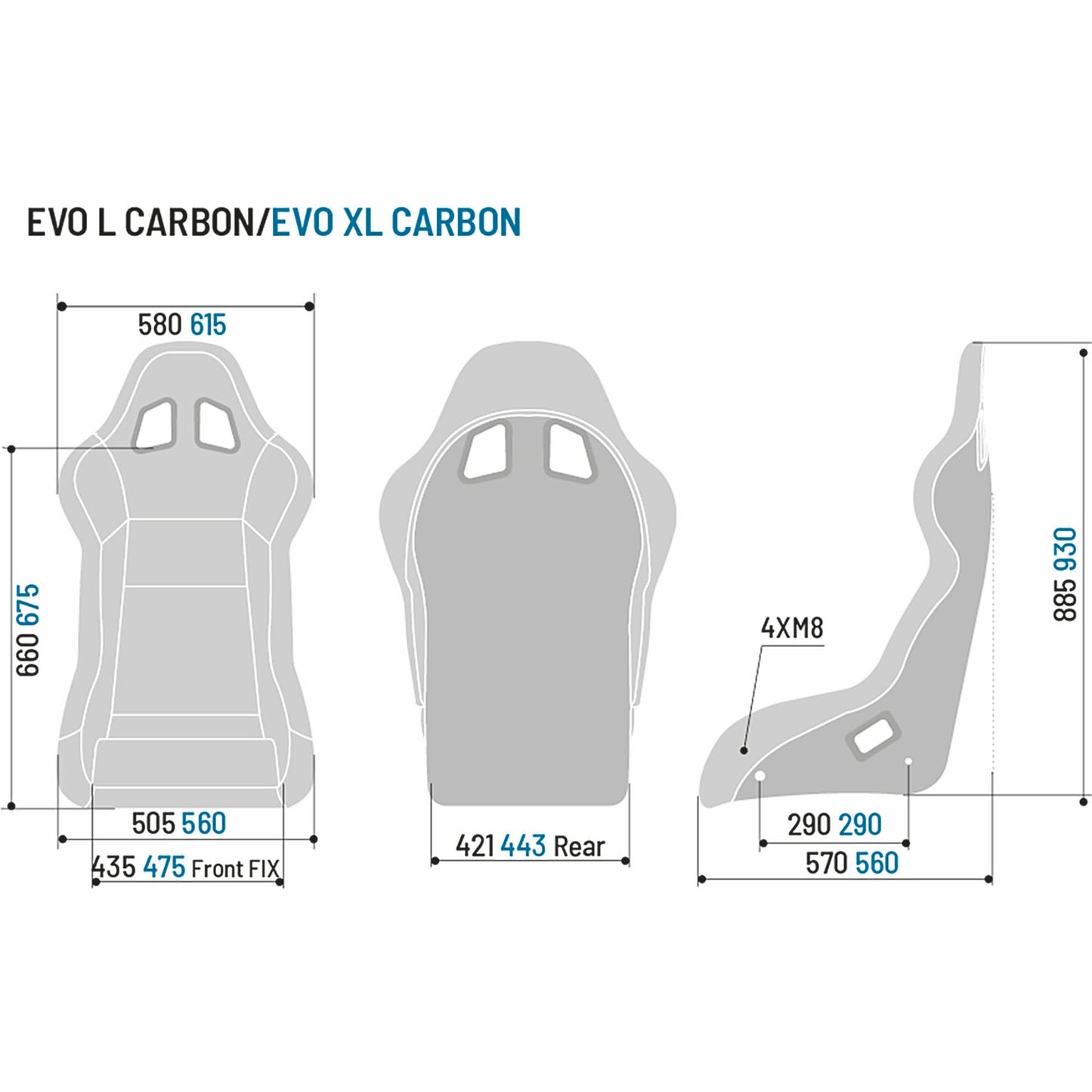 Sparco Evo L Carbon Racing Seat