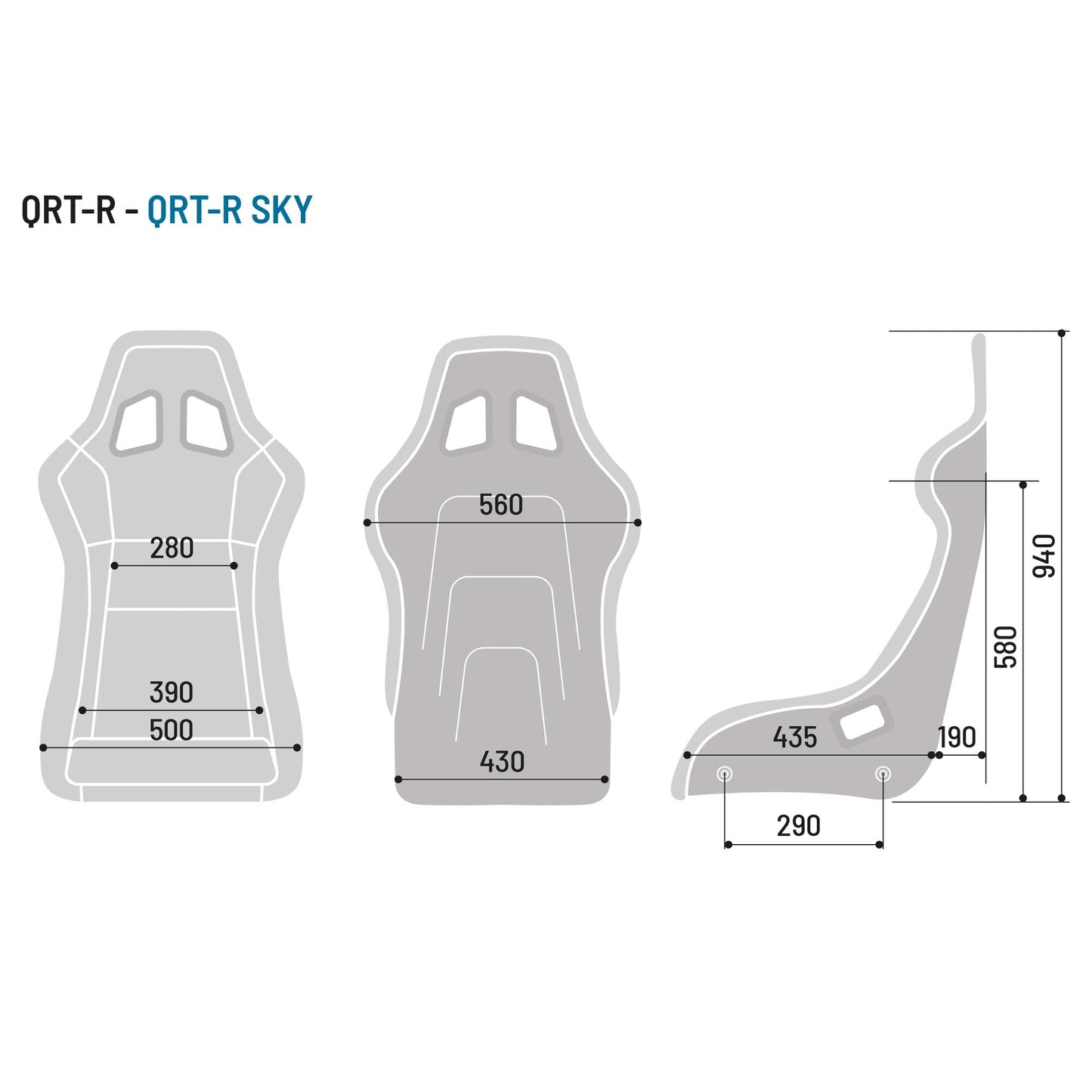 Sparco QRT-R X Off Road Racing Seat