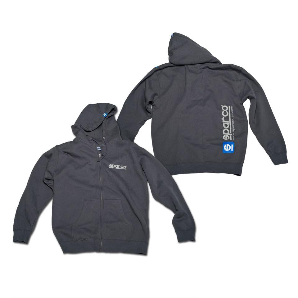 Sparco Zip-Up Hooded Sweatshirt